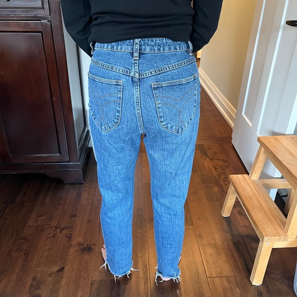 ROLLA'S High Rise Blue Denim Jeans - Picture 6 of 10